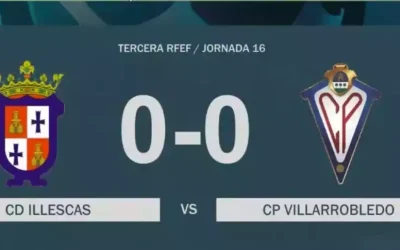 Empate sin goles en el CD Illescas CP Villarrobledo