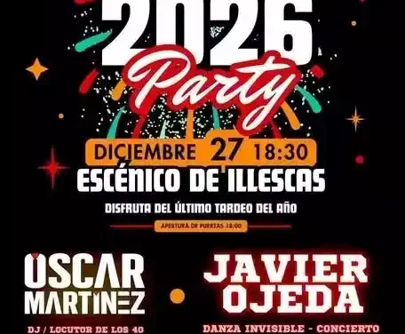 Sábado día 27, fiesta preuvas 2026 en Illescas