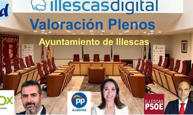 Valoración portavoces en Pleno Ayto. Illescas 29-12-25