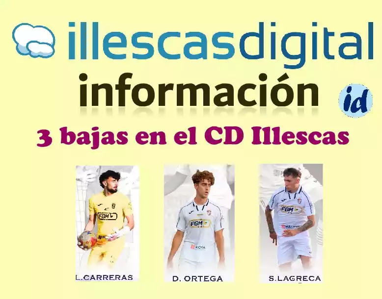 tres jugadores dejan el CD Illescas