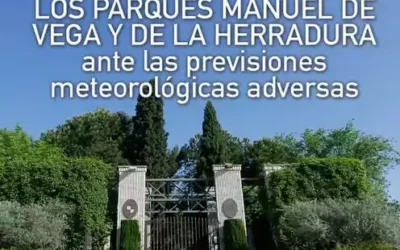 Los Parques de La Herradura y Manuel de Vega estarán cerrados por avisos de fuerte viento