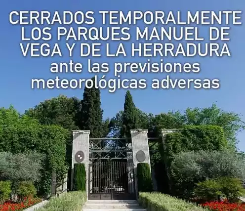 Parque públicos cerrados en Illescas