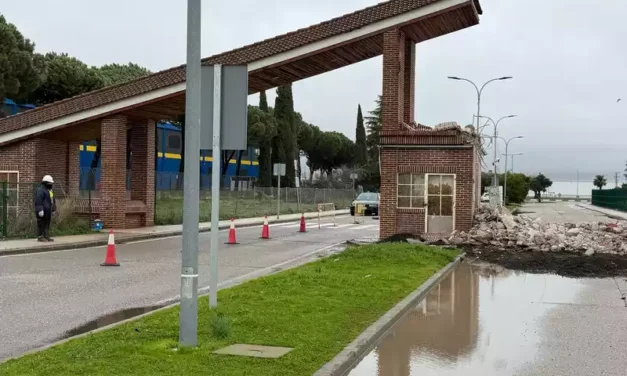 El pórtico de entrada al Señorío de Illescas ha sido demolido