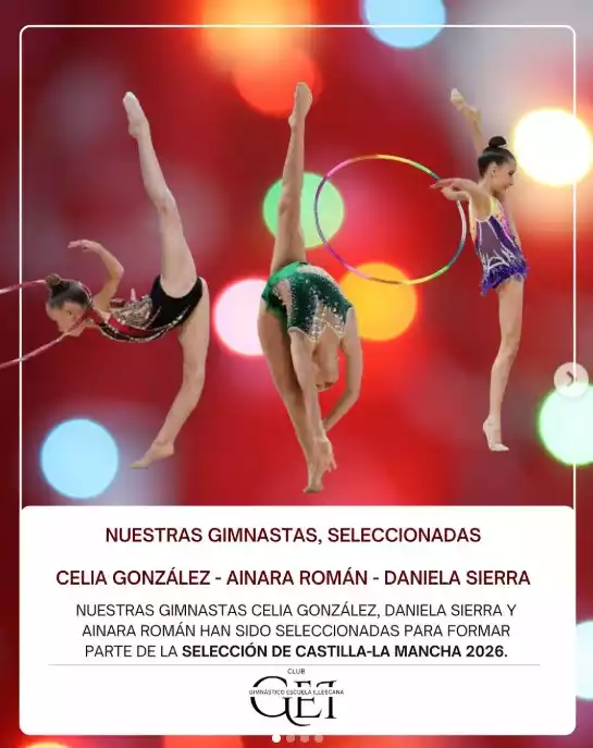 gei-gimnastas-seleccionadas Gimnástico Escuela Illescana