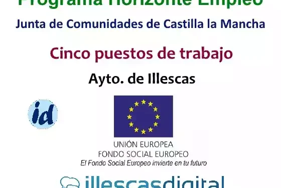 Contratos temporales en el Ayuntamiento. 5 puestos en el programa Horizonte Empleo