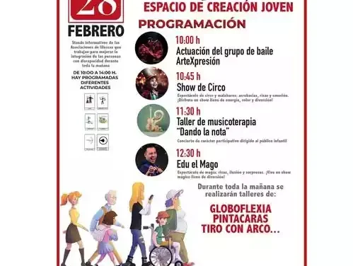 Mercado por la Discapacidad en Illescas. Sábado 28