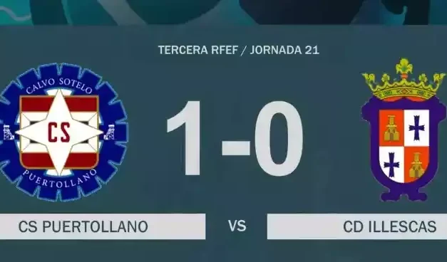 El CD Illescas pierde en Puertollano. Video resumen y crónica del partido