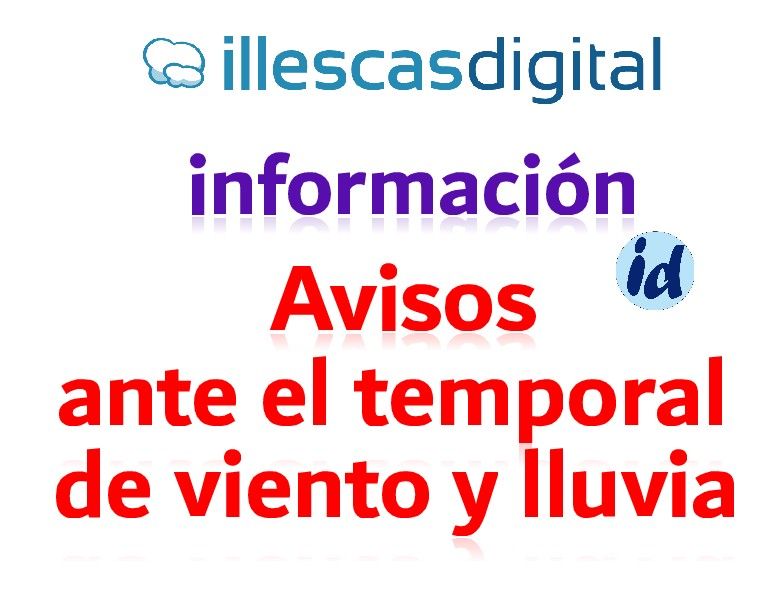 temporalidi información temporal lluvia y viento