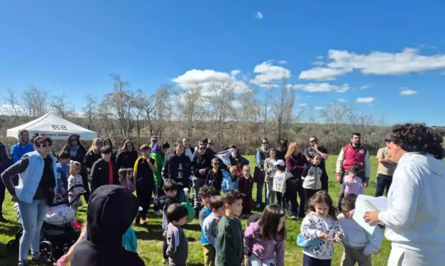 Plantación de arboles en el Señorío de Illescas. AESI lo ha llevado a cabo