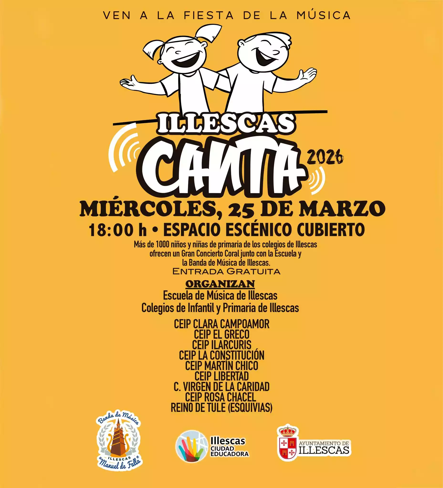 Marzo 2026. Illescas canta