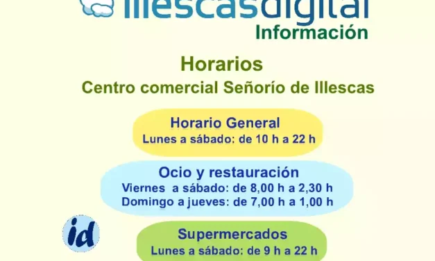 Mañana abre el centro comercial del Señorío de Illescas. Aquí los horarios