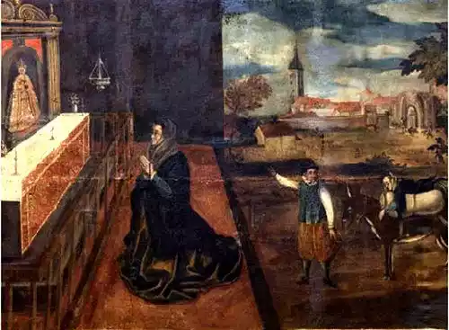 El milagro de Francisca de la Cruz. Illescas