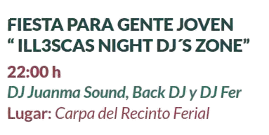 Noche de DJ's en las fiestas del Milagro Illescas 2026