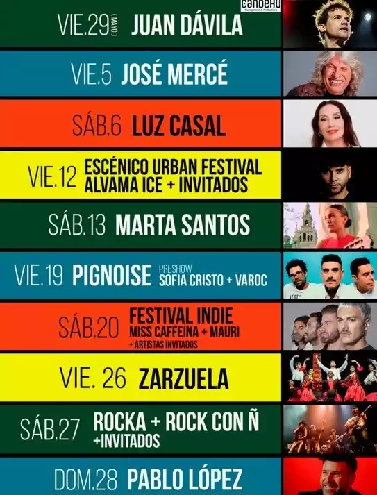 Programación Escénico 2026. Plaza de Toros de Illescas