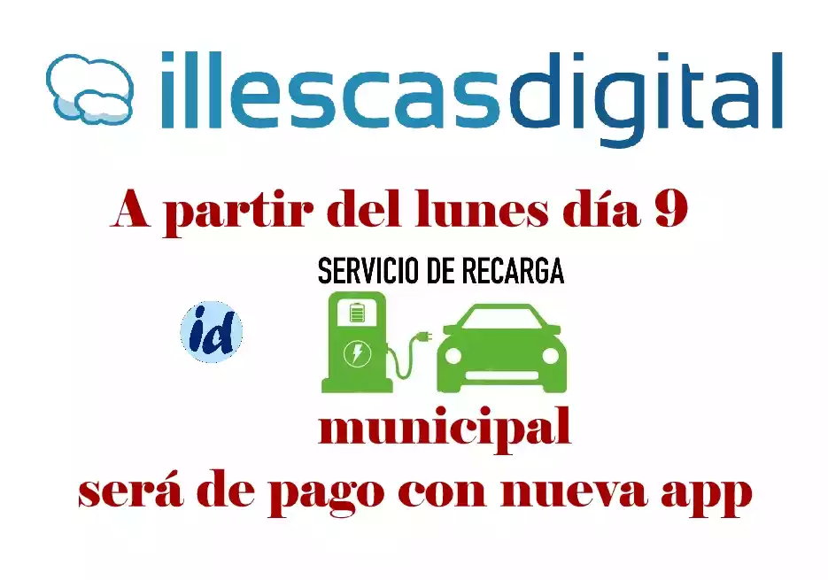 Cargadores eléctricos municipales de pago en Illescas