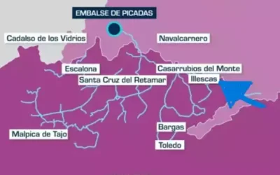 Episodio de turbidez en el agua de Picadas que afecta a varios pueblos de La Sagra