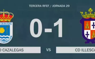 Victoria del CD Illescas en Cazalegas. Video resumen resultados y clasificación grupo 18