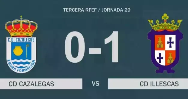 Victoria del CD Illescas en Cazalegas. Video resumen resultados y clasificación grupo 18