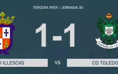 CD Illescas y CD Toledo empatan en el municipal (crónica y video resumen)