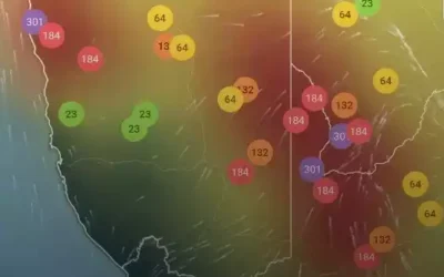 La calidad del aire en Illescas es mala por contaminación de partículas PM