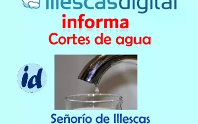 Aviso por corte de agua en el Señorío de Illescas