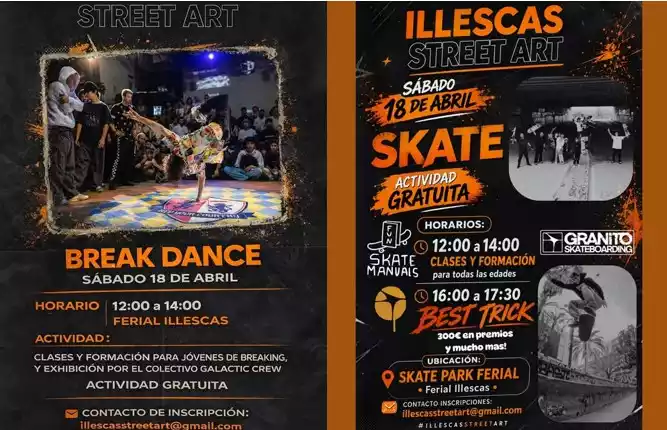 Skate Board y Break Dance en Illescas