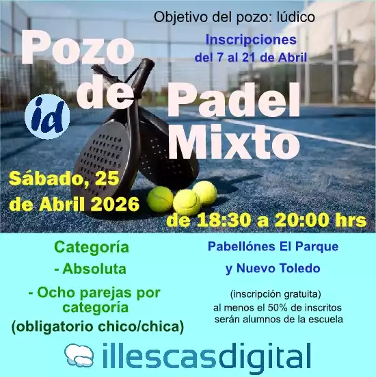 Pozo de padel mixto Illescas